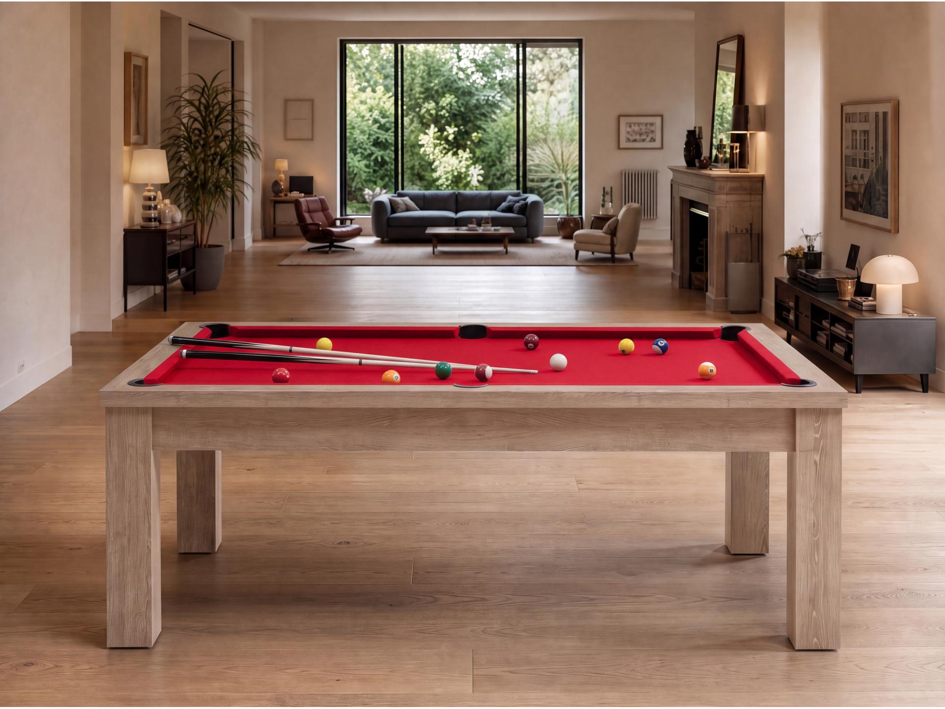 Table billard convertible américain : Mendoza Premium