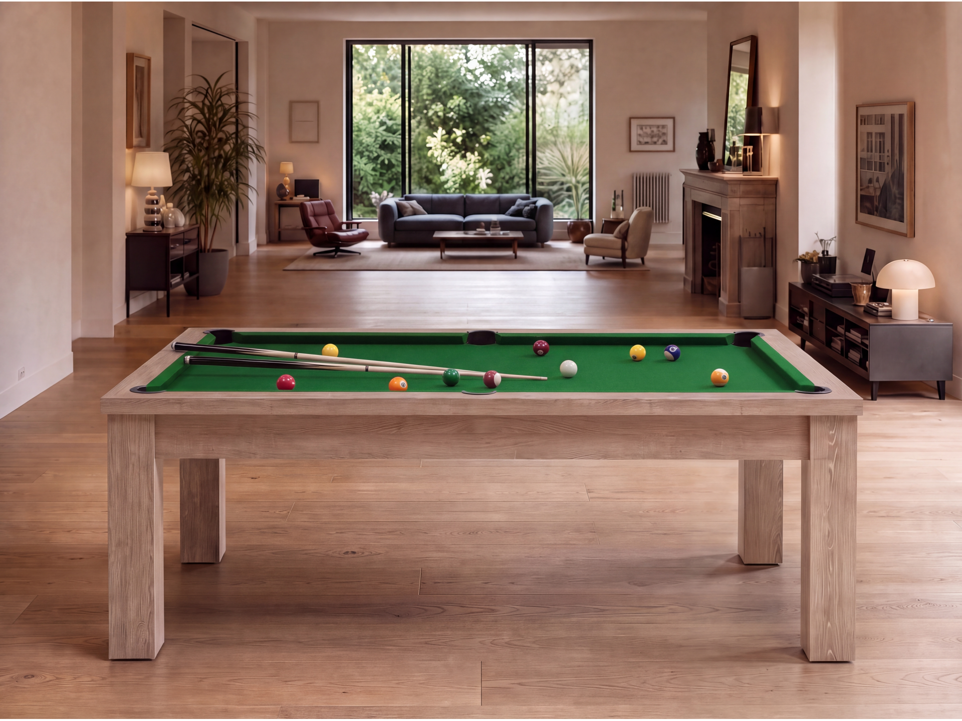 Table billard convertible américain : Mendoza Premium