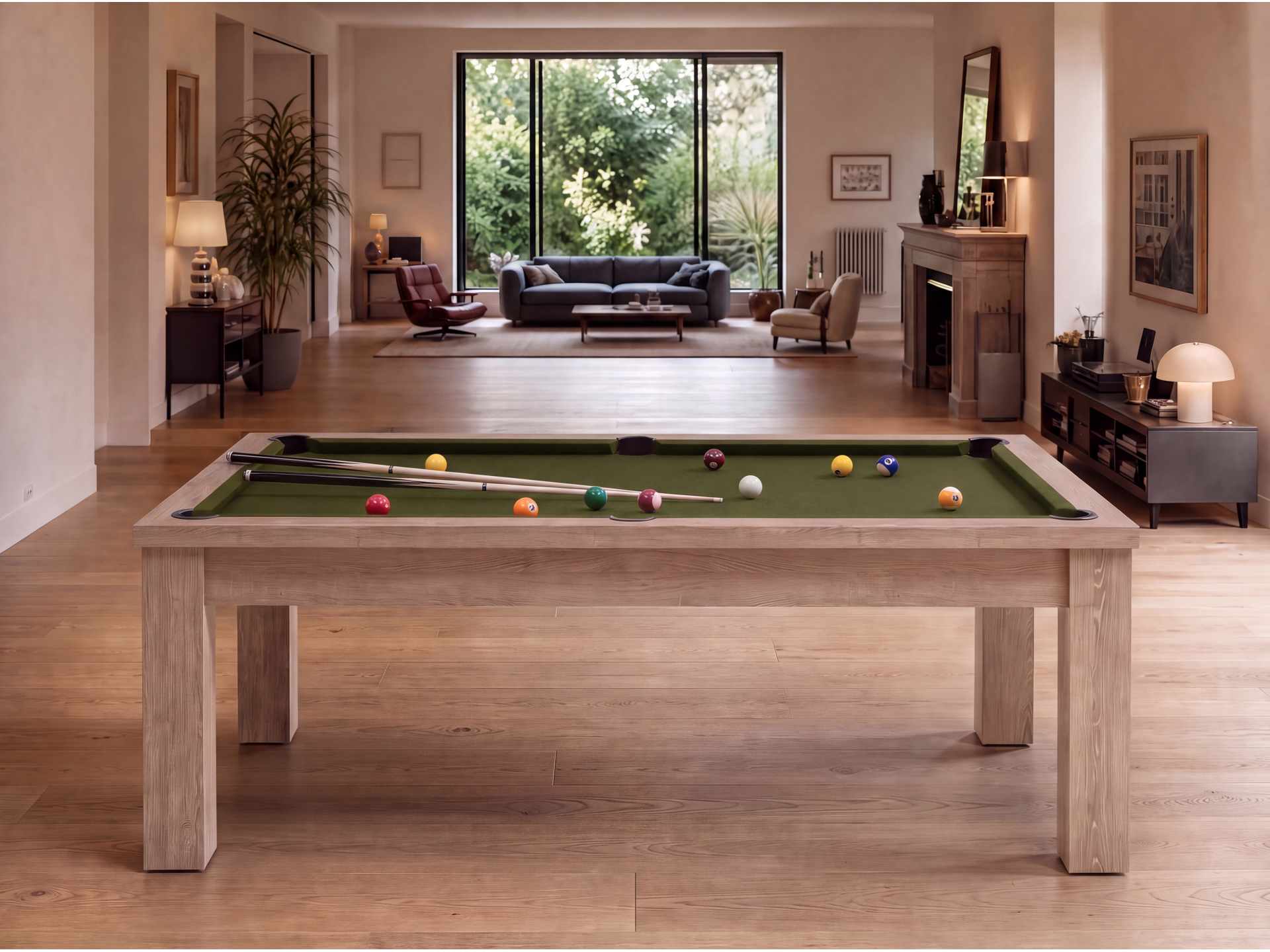 Table billard convertible américain : Mendoza Premium