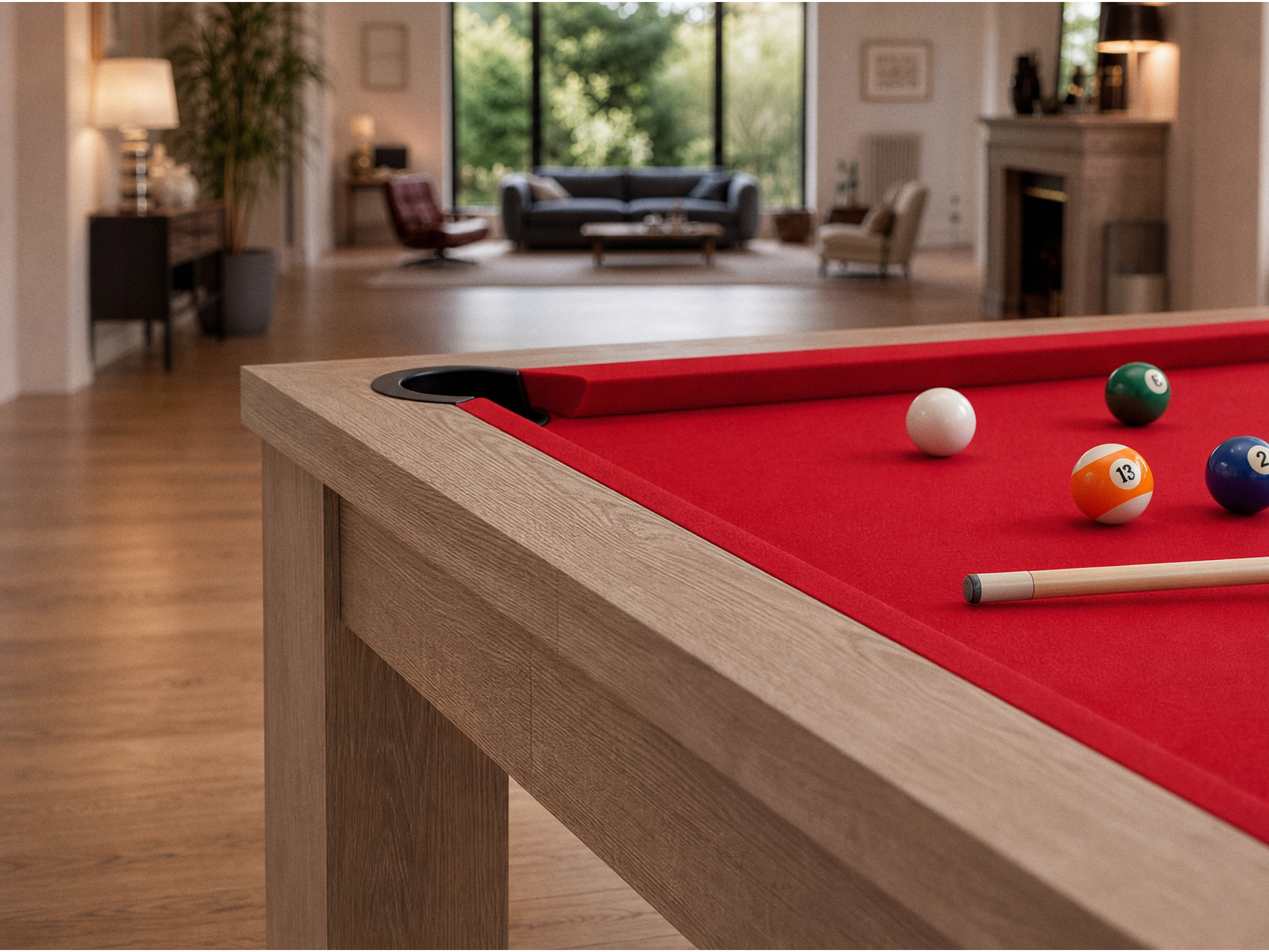 Table billard convertible américain : Mendoza Premium
