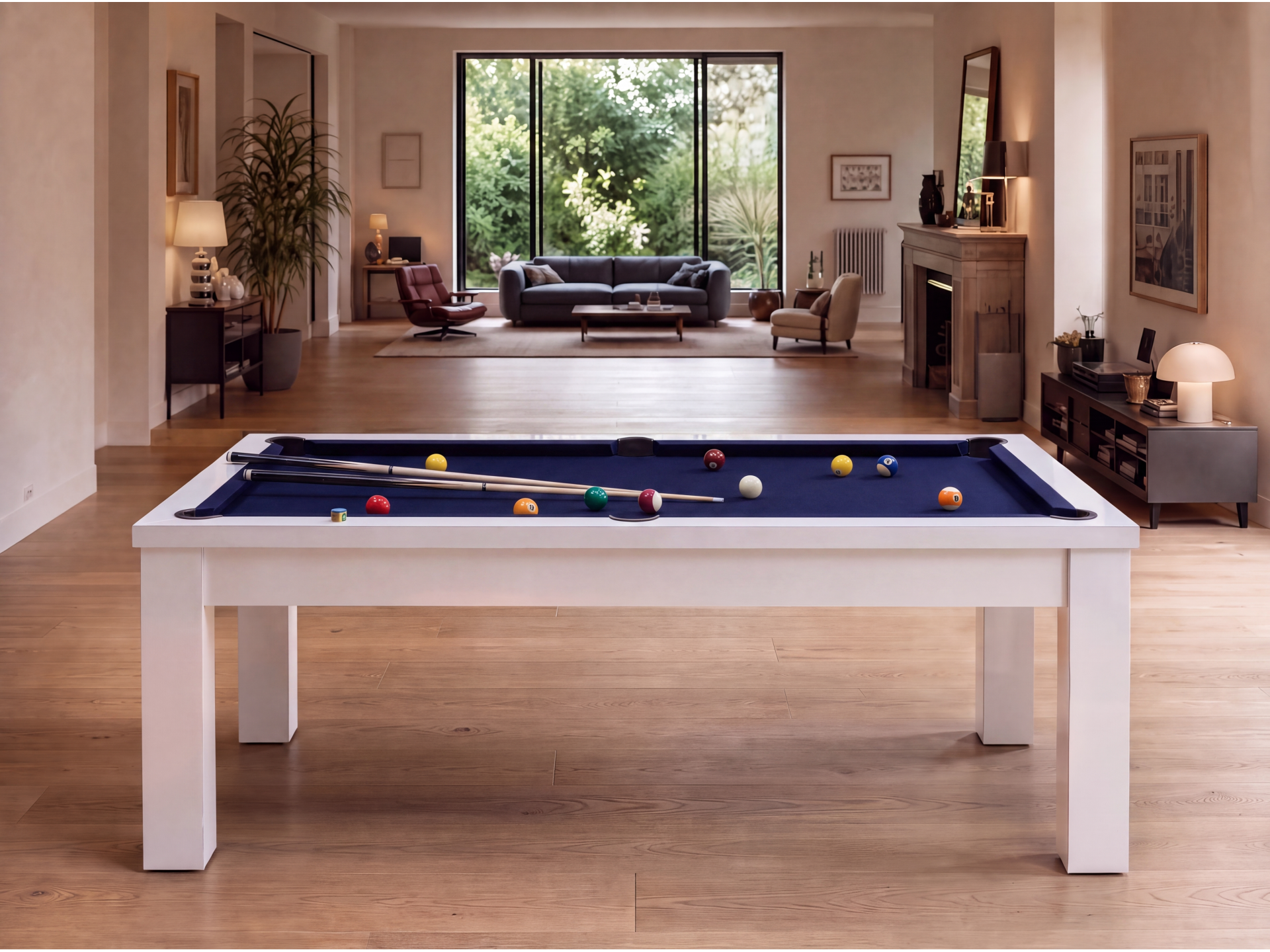 Billard américain, Français et pool convertible : Rio