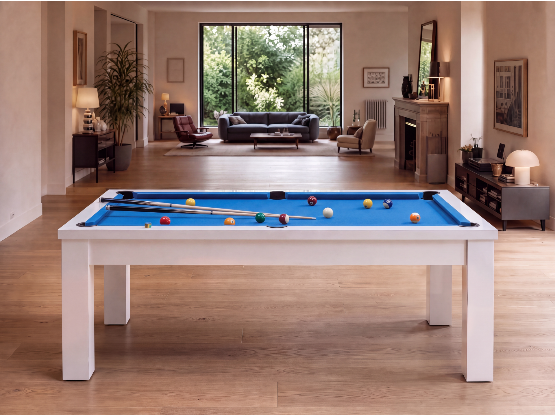 Billard américain, Français et pool convertible : Rio