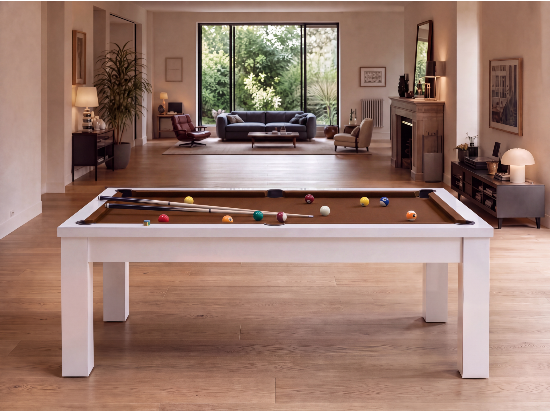 Billard américain, Français et pool convertible : Rio
