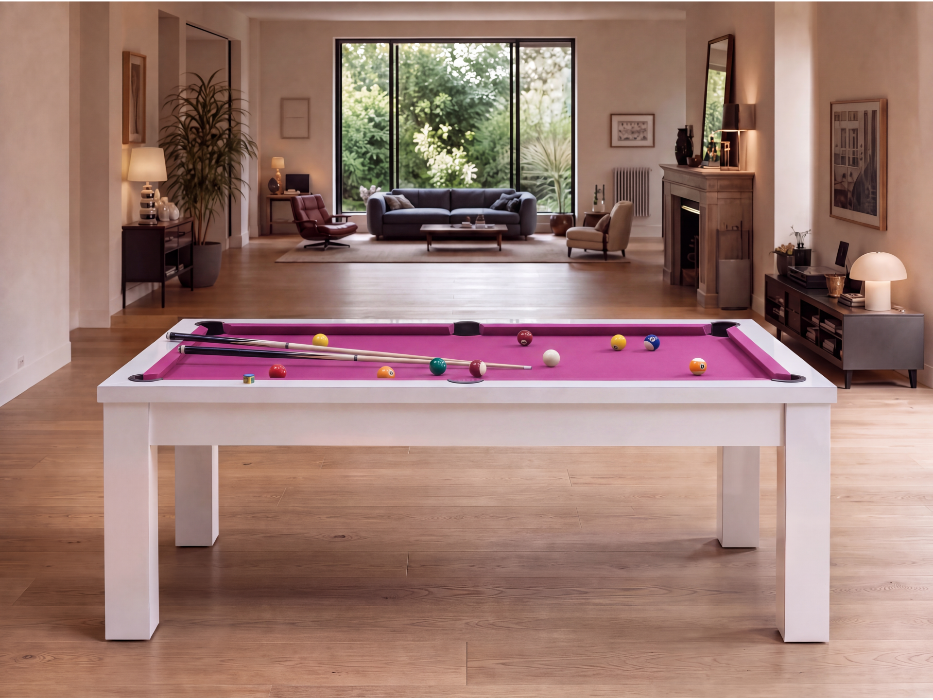 Billard américain, Français et pool convertible : Rio