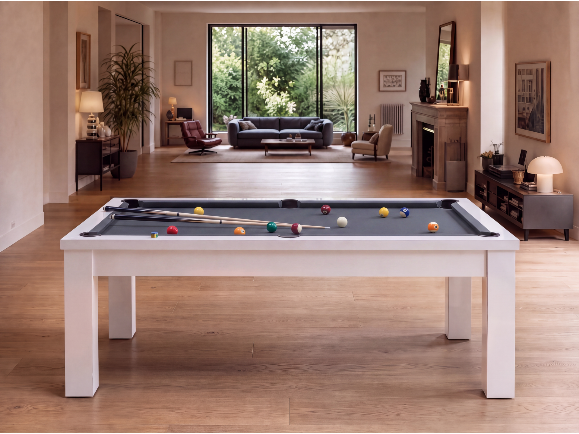Billard américain, Français et pool convertible : Rio