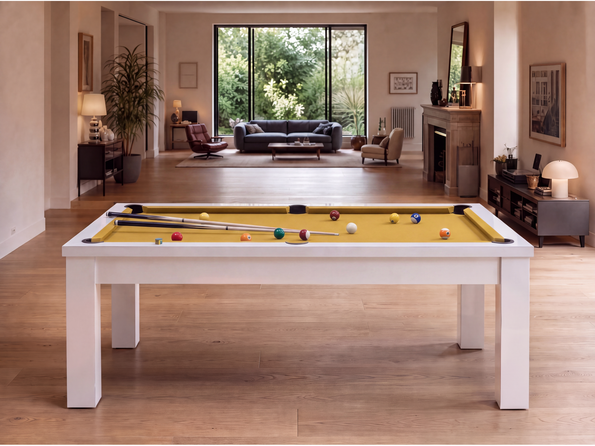 Billard américain, Français et pool convertible : Rio
