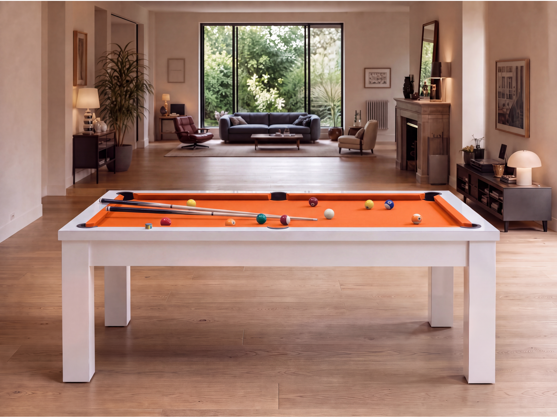 Billard américain, Français et pool convertible : Rio