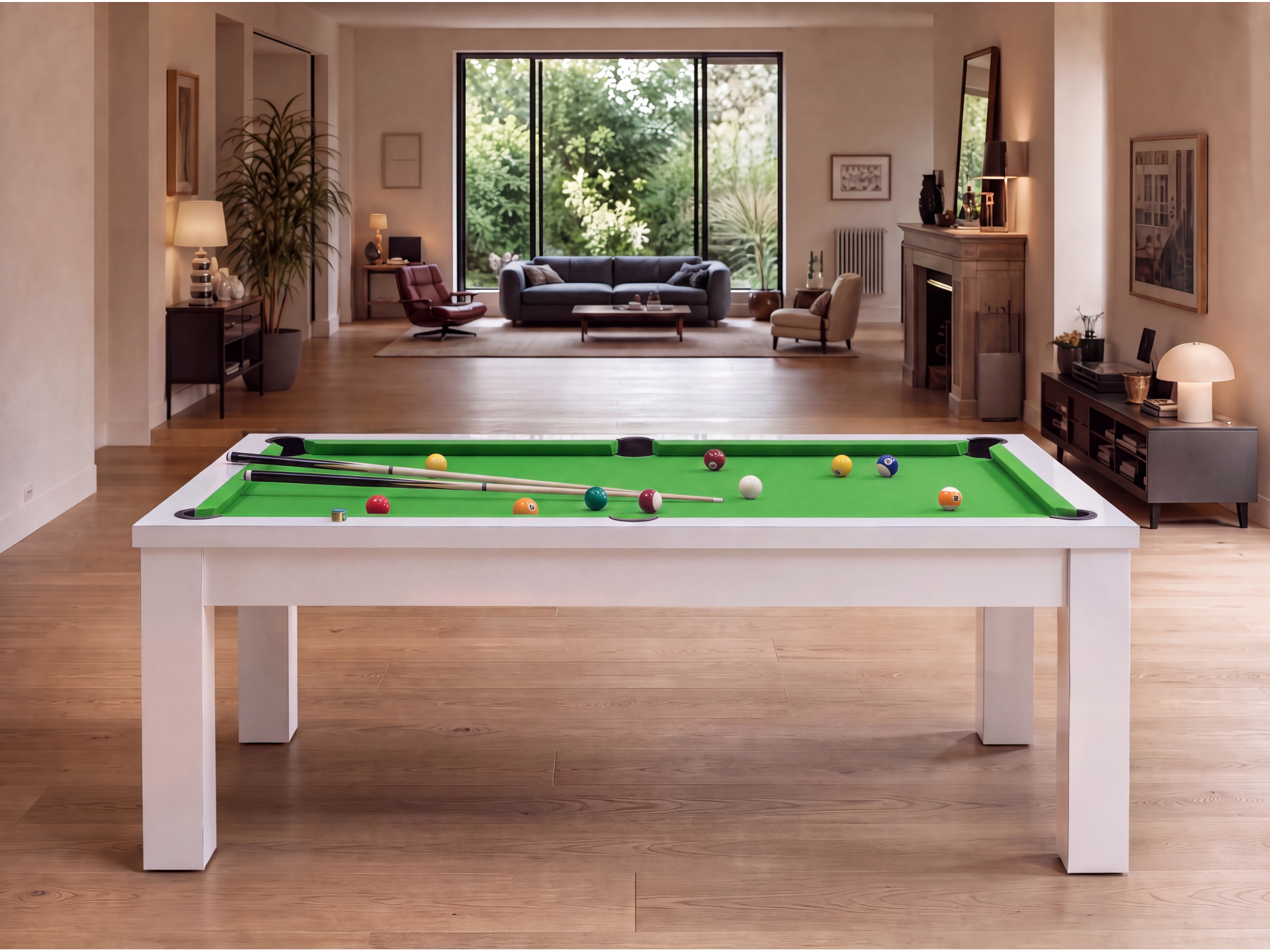 Billard américain, Français et pool convertible : Rio