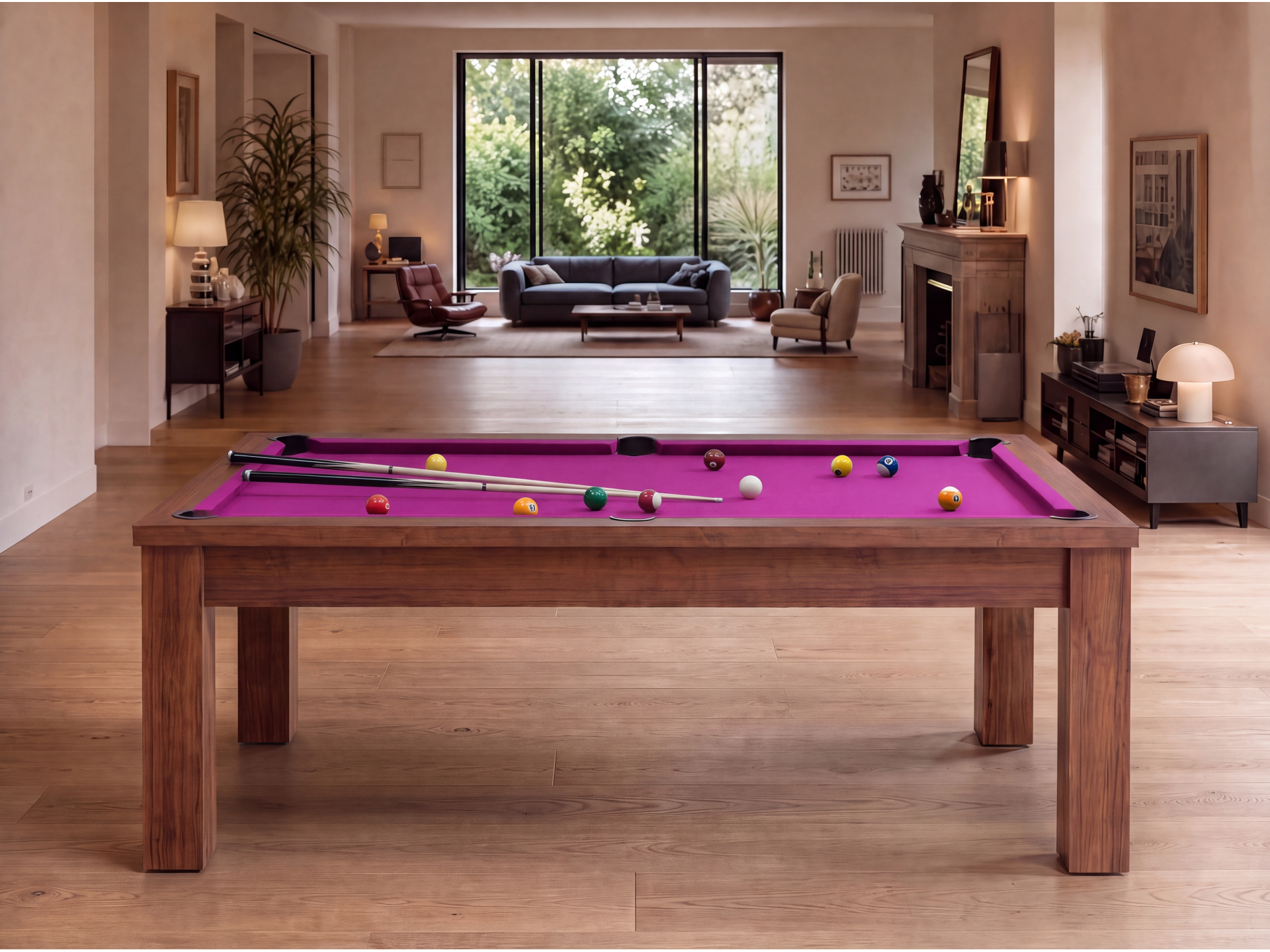 Achat billard : Table billard convertible américain Caracas Premium
