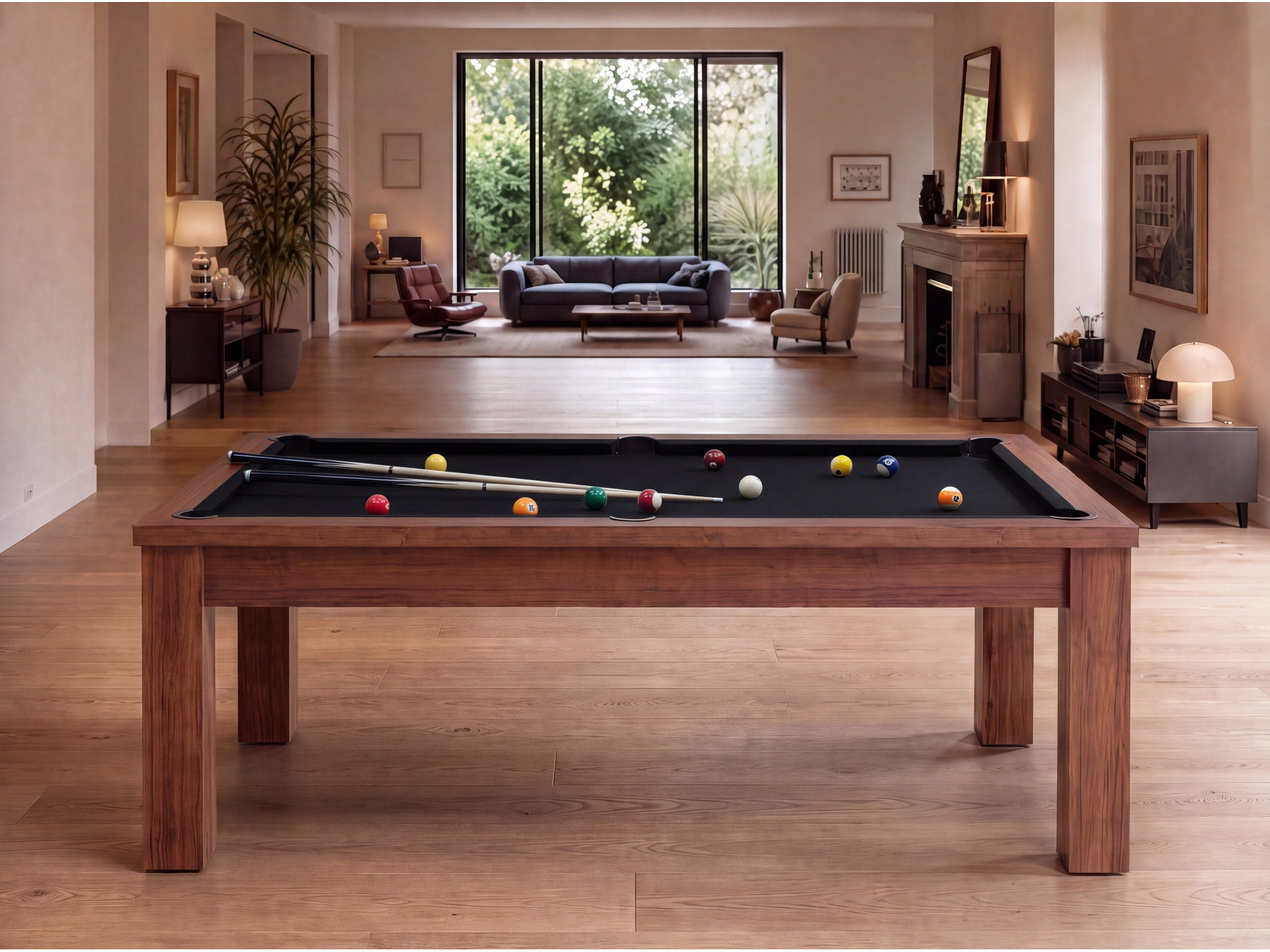 Achat billard : Table billard convertible américain Caracas Premium