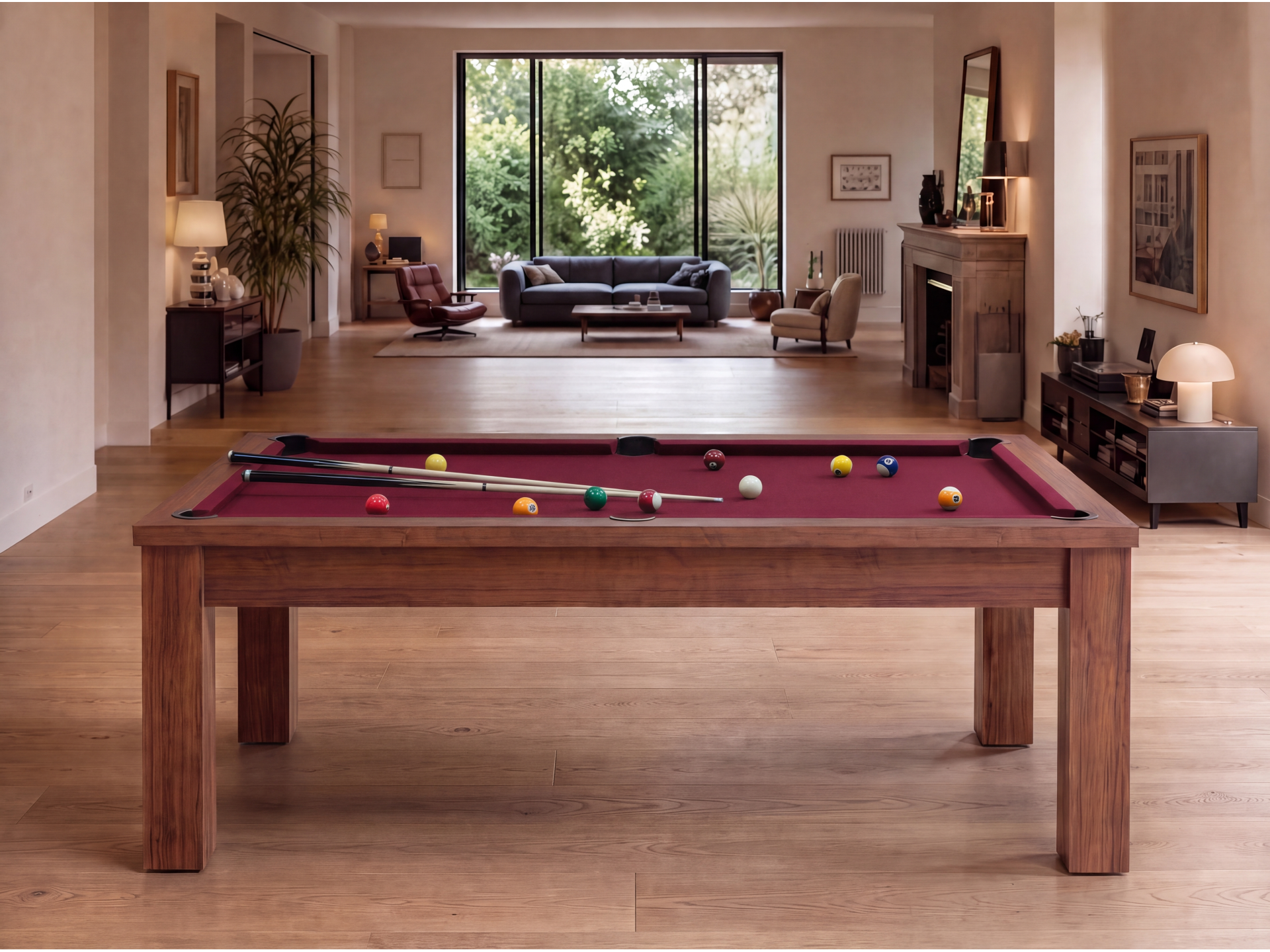Achat billard : Table billard convertible américain Caracas Premium