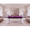 Table billard convertible industriel avec pieds métalliques