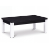 Table billard convertible industriel avec pieds métalliques