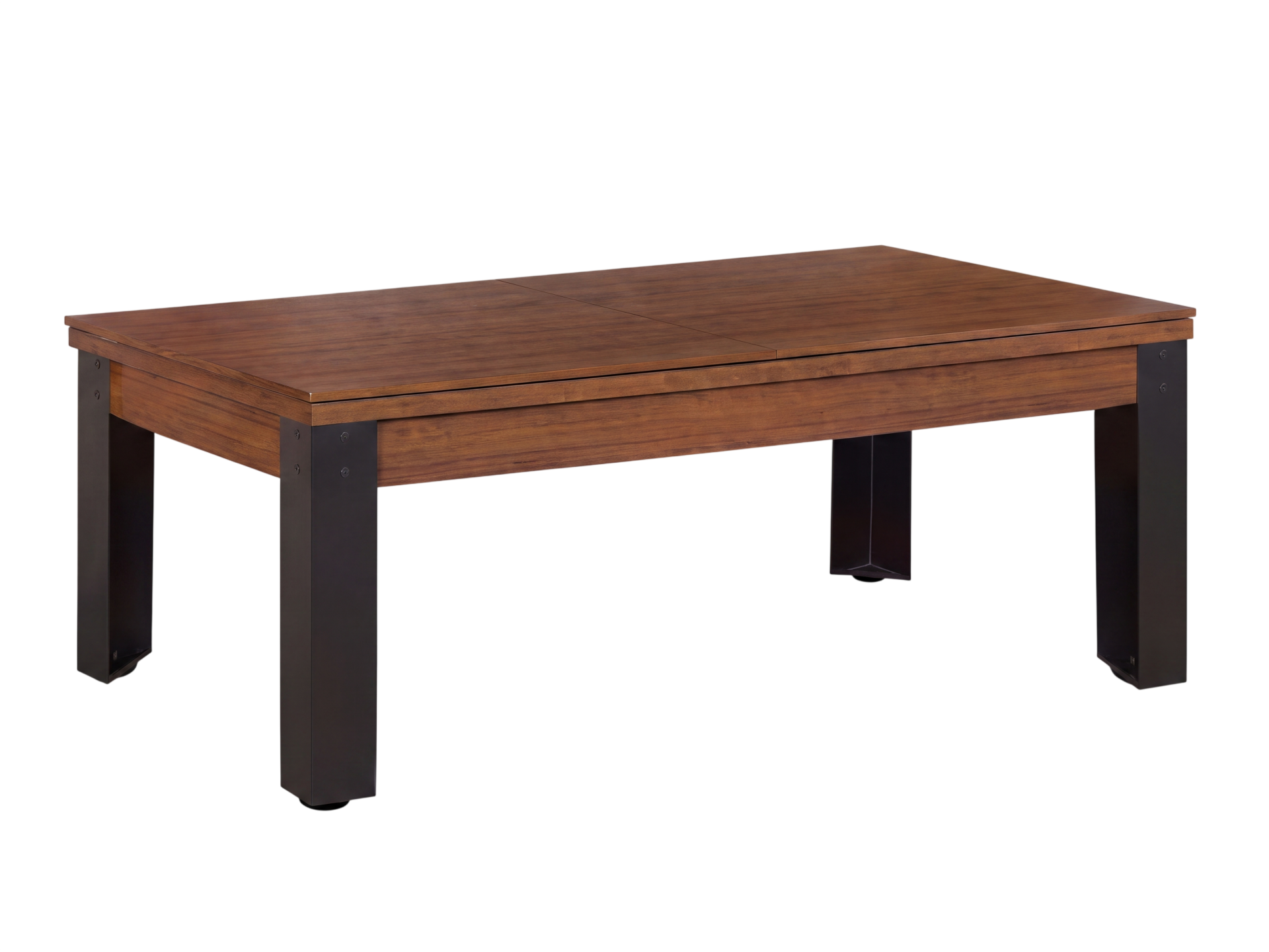 Table billard convertible, pieds métalliques couleur aux choix