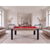 Table de billard convertible : Mendoza pieds métalliques
