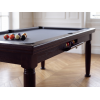 Billard américain convertible français et anglais : Rotterdam Wengé | Billards de France