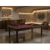 Billard américain convertible français et anglais : Rotterdam Wengé | Billards de France