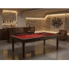 Billard américain convertible français et anglais : Rotterdam Wengé | Billards de France