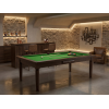 Billard américain convertible français et anglais : Rotterdam Wengé | Billards de France