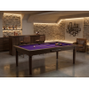 Billard américain convertible français et anglais : Rotterdam Wengé | Billards de France