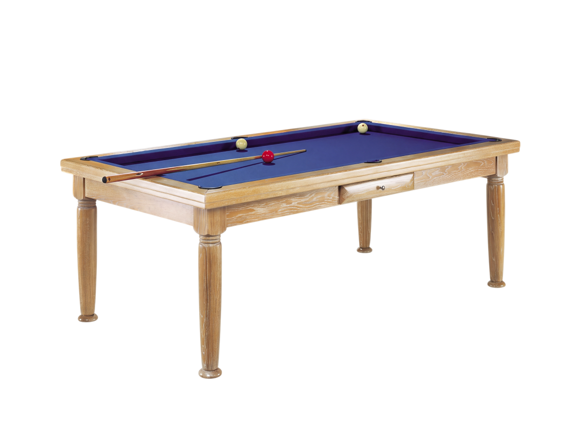 Billard table à manger : Rotterdam blanchi | Billards de France