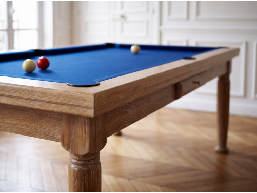 Billard table à manger : Rotterdam blanchi | Billards de France