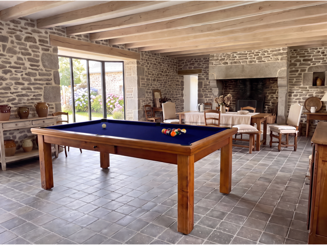 Table billard convertible : Florence chêne | Billards de France