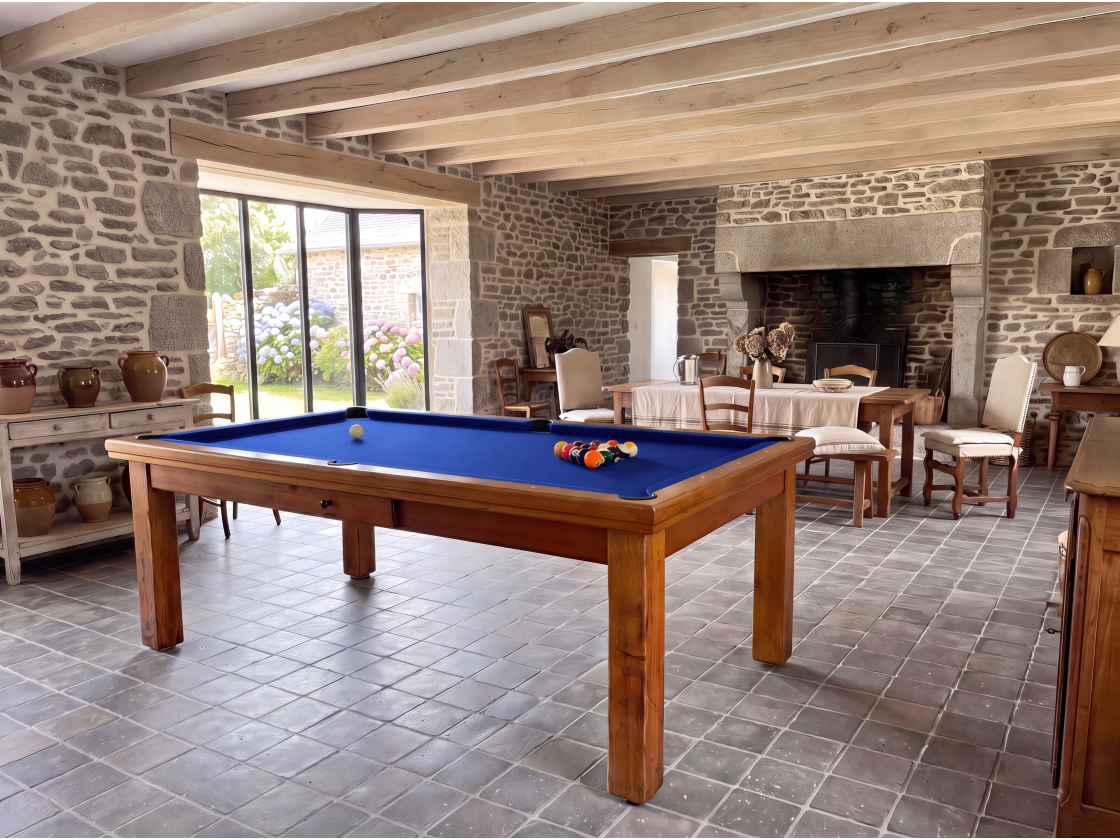 Table billard convertible : Florence chêne | Billards de France