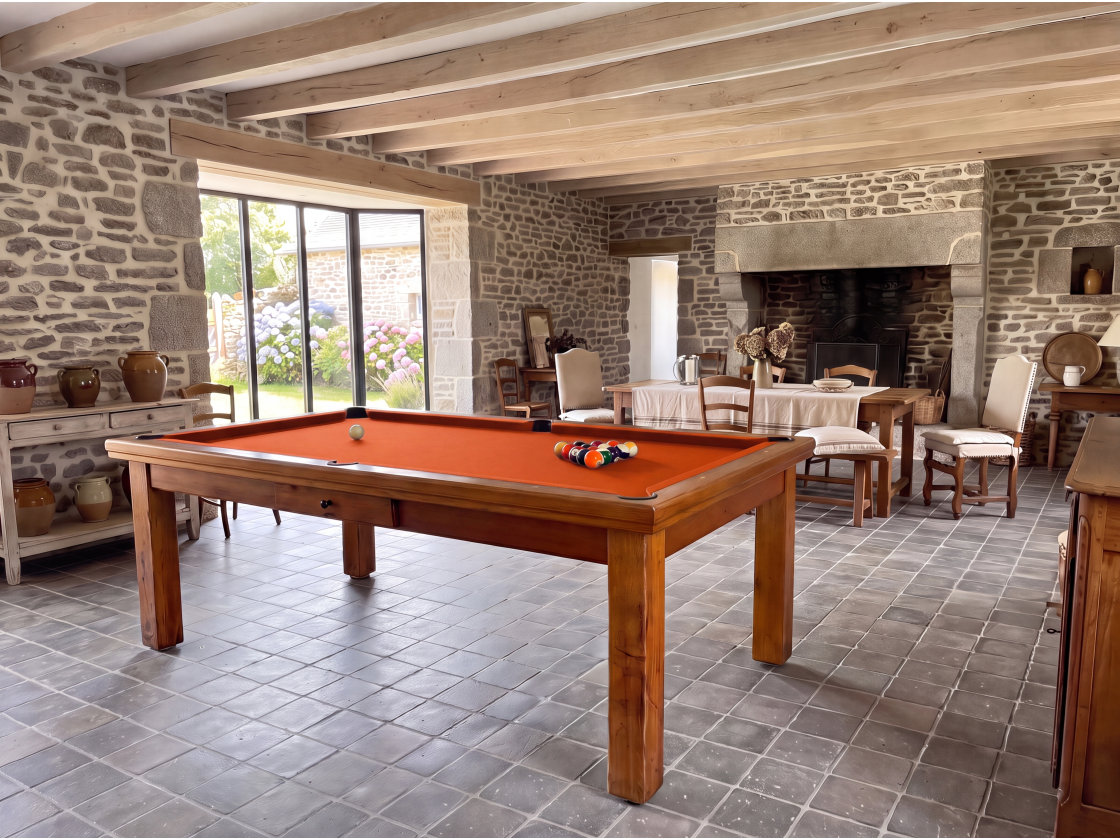 Table billard convertible : Florence chêne | Billards de France