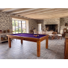 Table billard convertible : Florence chêne | Billards de France
