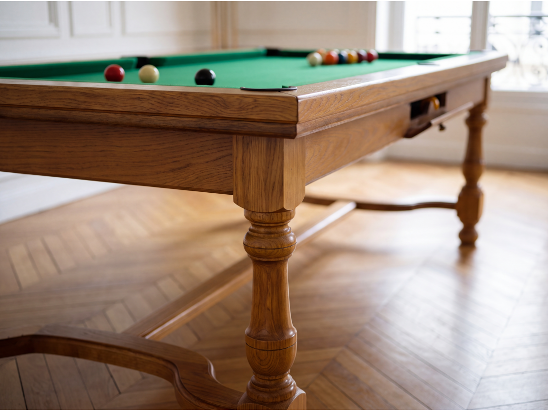 Table billard convertible américain, carambole, pool : Rome