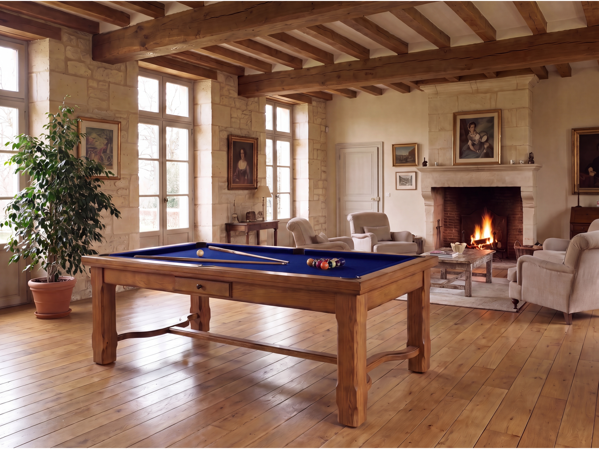 Table billard convertible : Venise | Billards de France