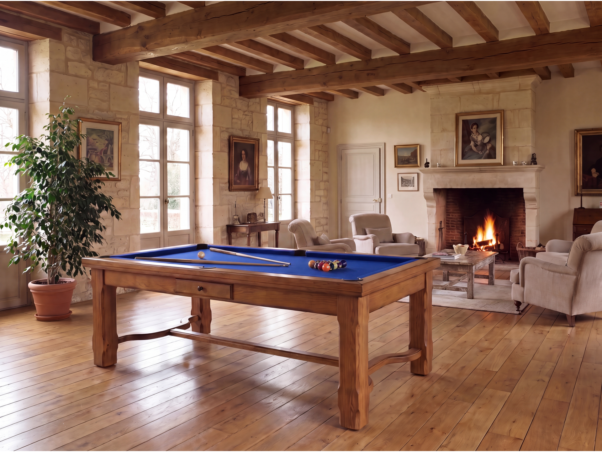 Table billard convertible : Venise | Billards de France