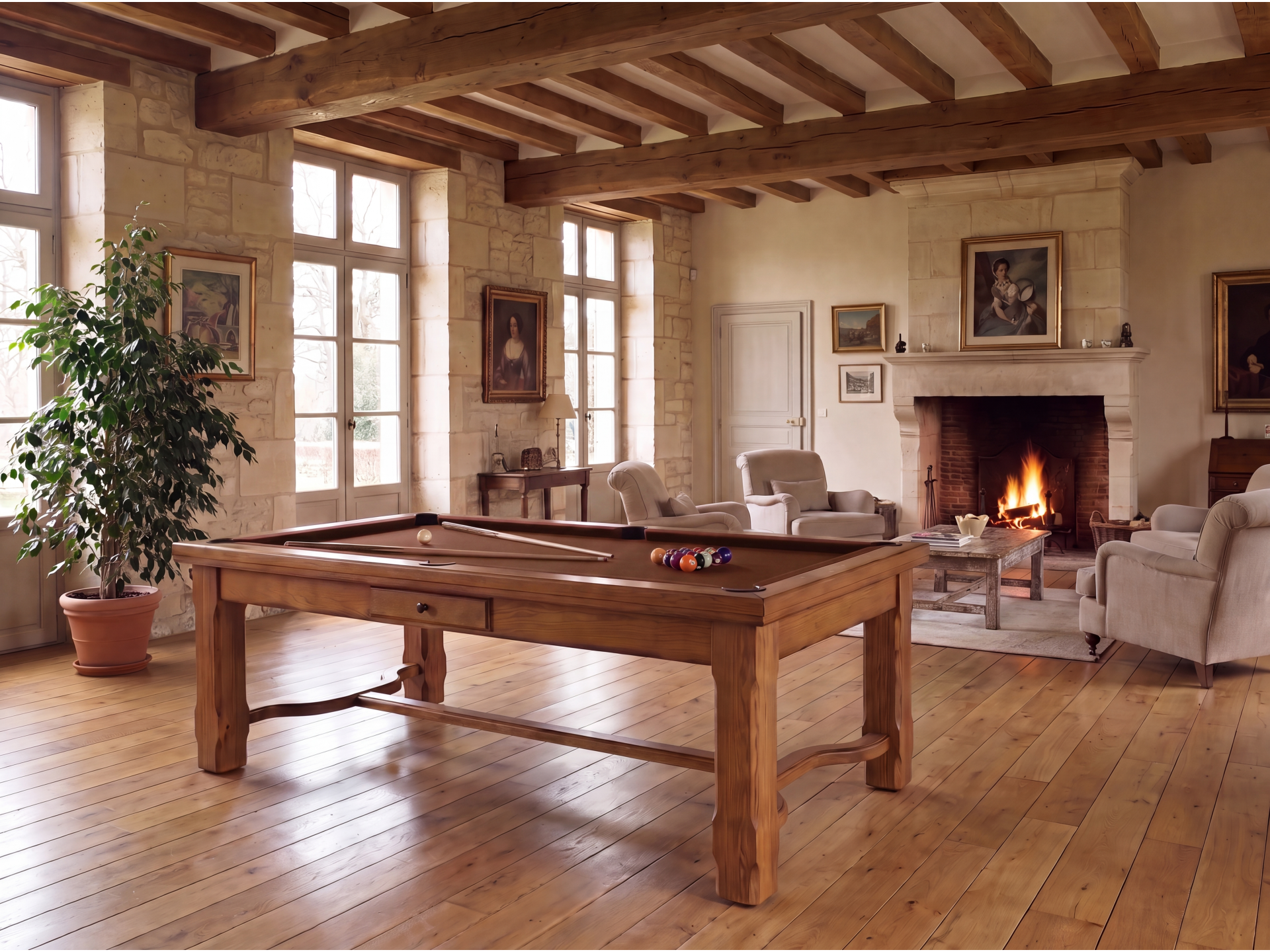Table billard convertible : Venise | Billards de France