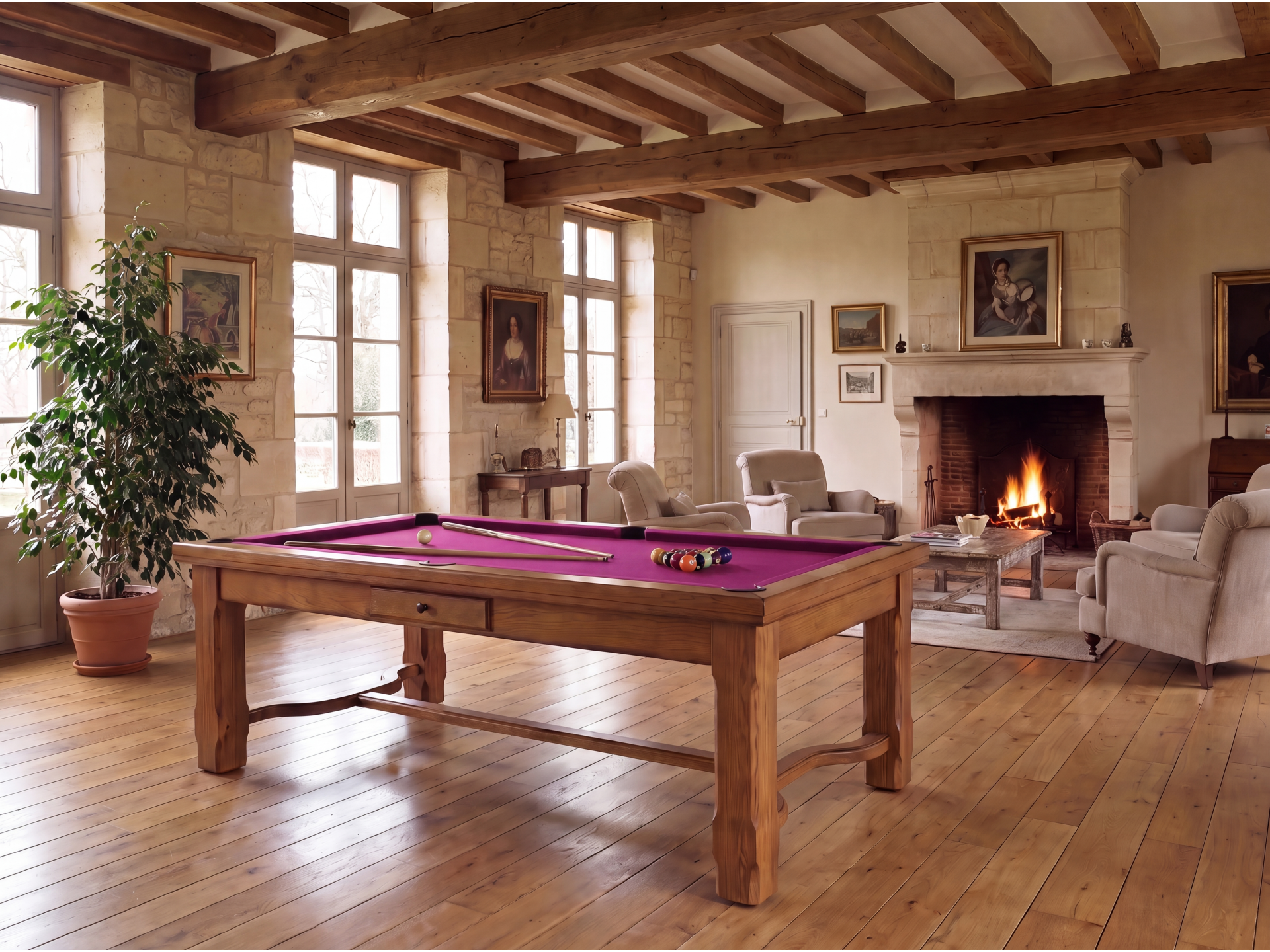 Table billard convertible : Venise | Billards de France