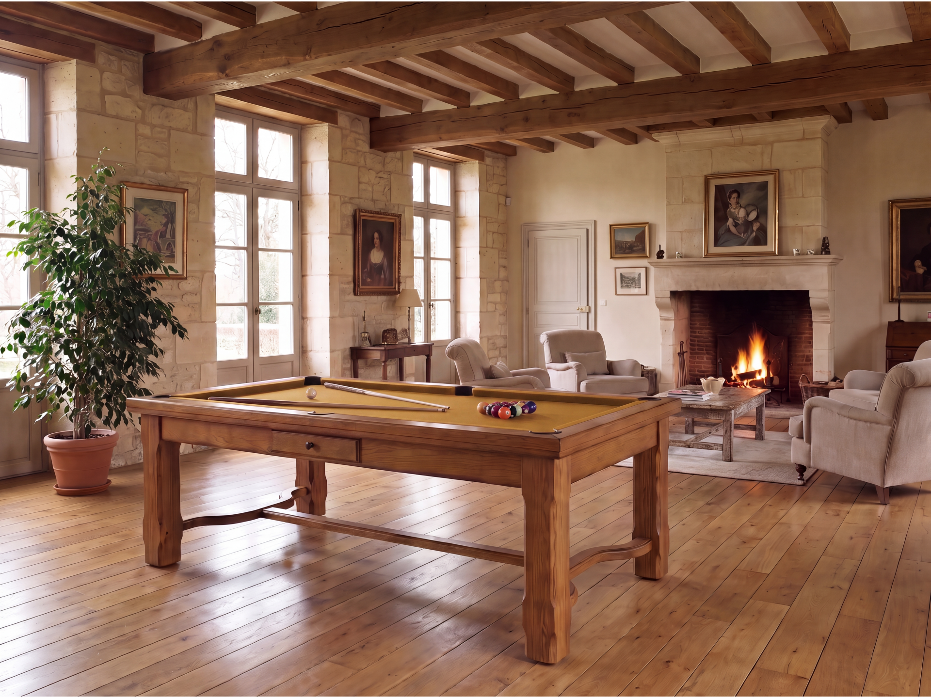Table billard convertible : Venise | Billards de France