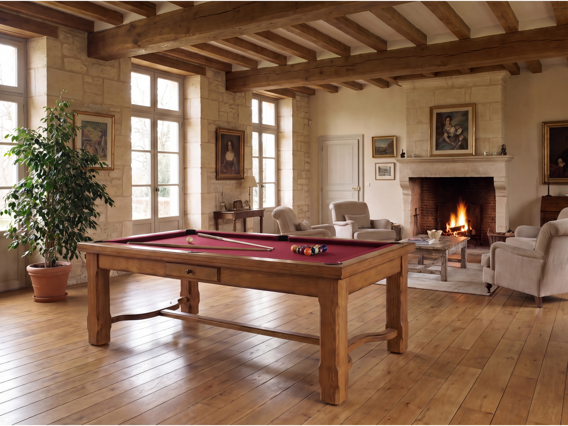 Table billard convertible : Venise | Billards de France
