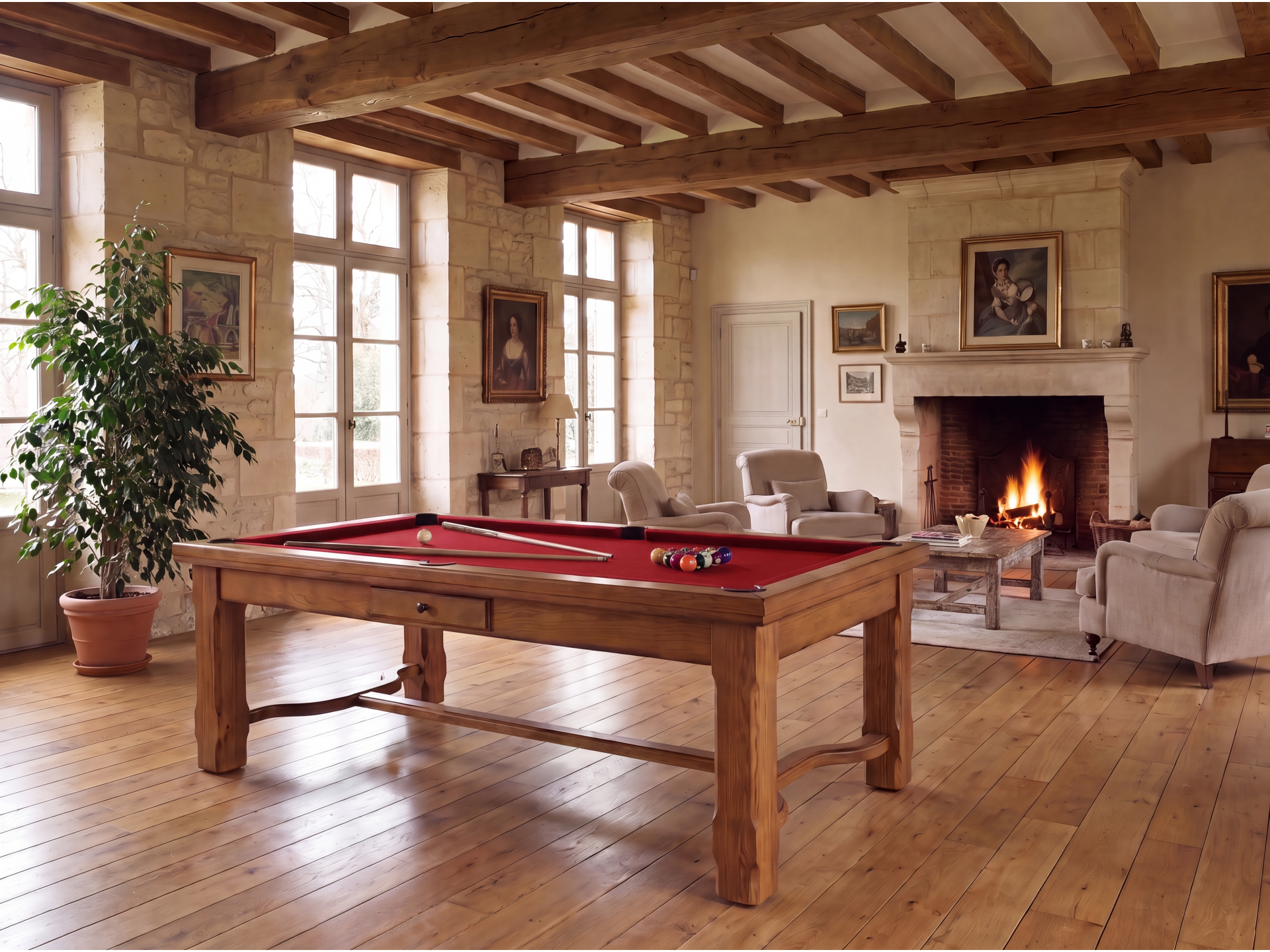Table billard convertible : Venise | Billards de France