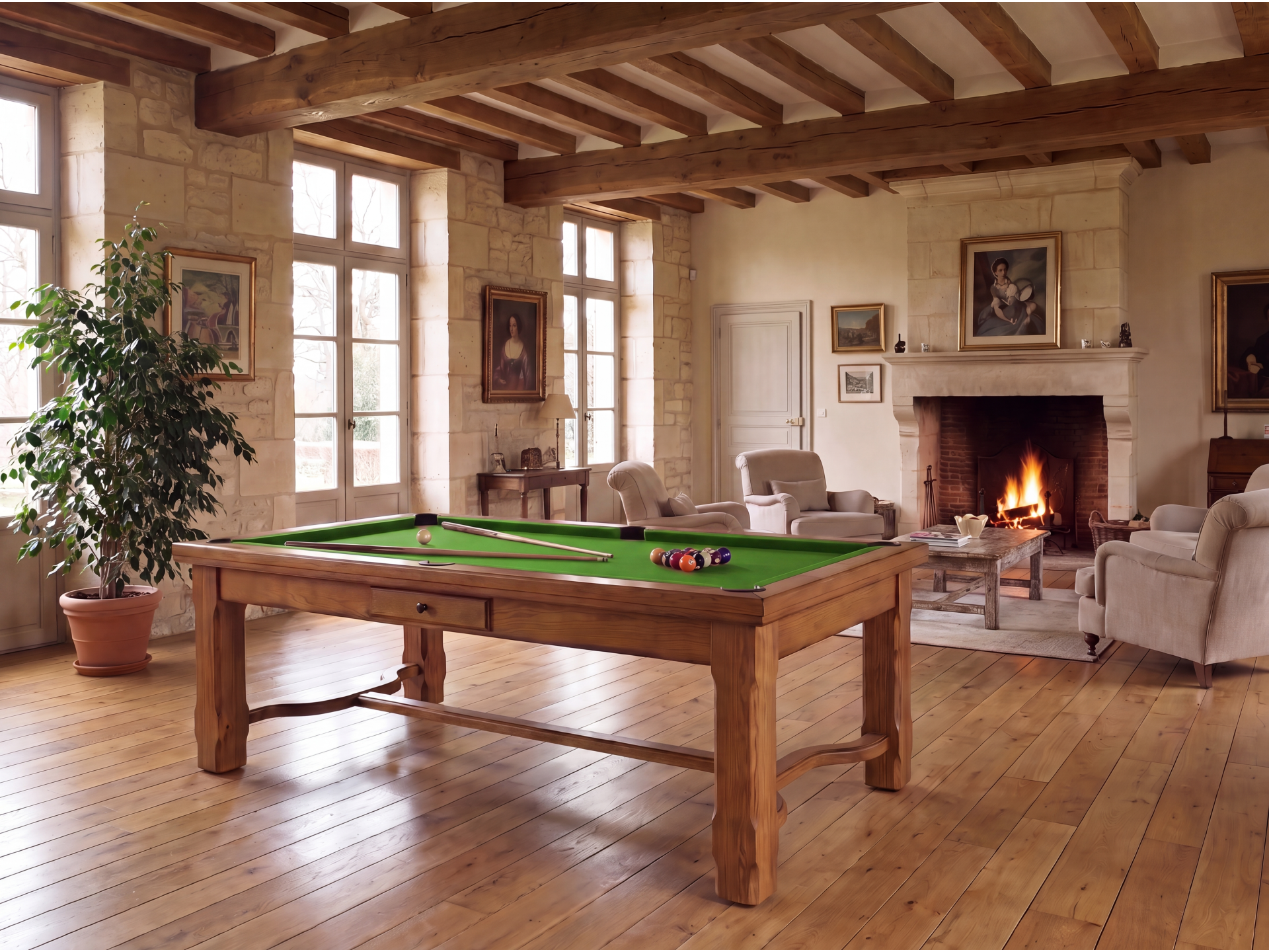 Table billard convertible : Venise | Billards de France
