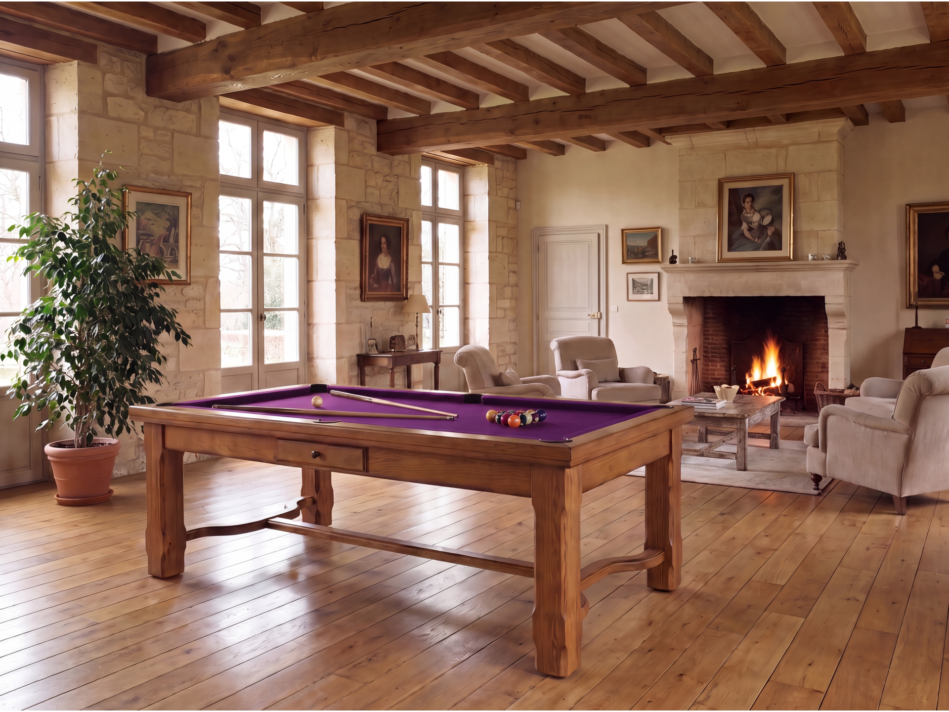 Table billard convertible : Venise | Billards de France