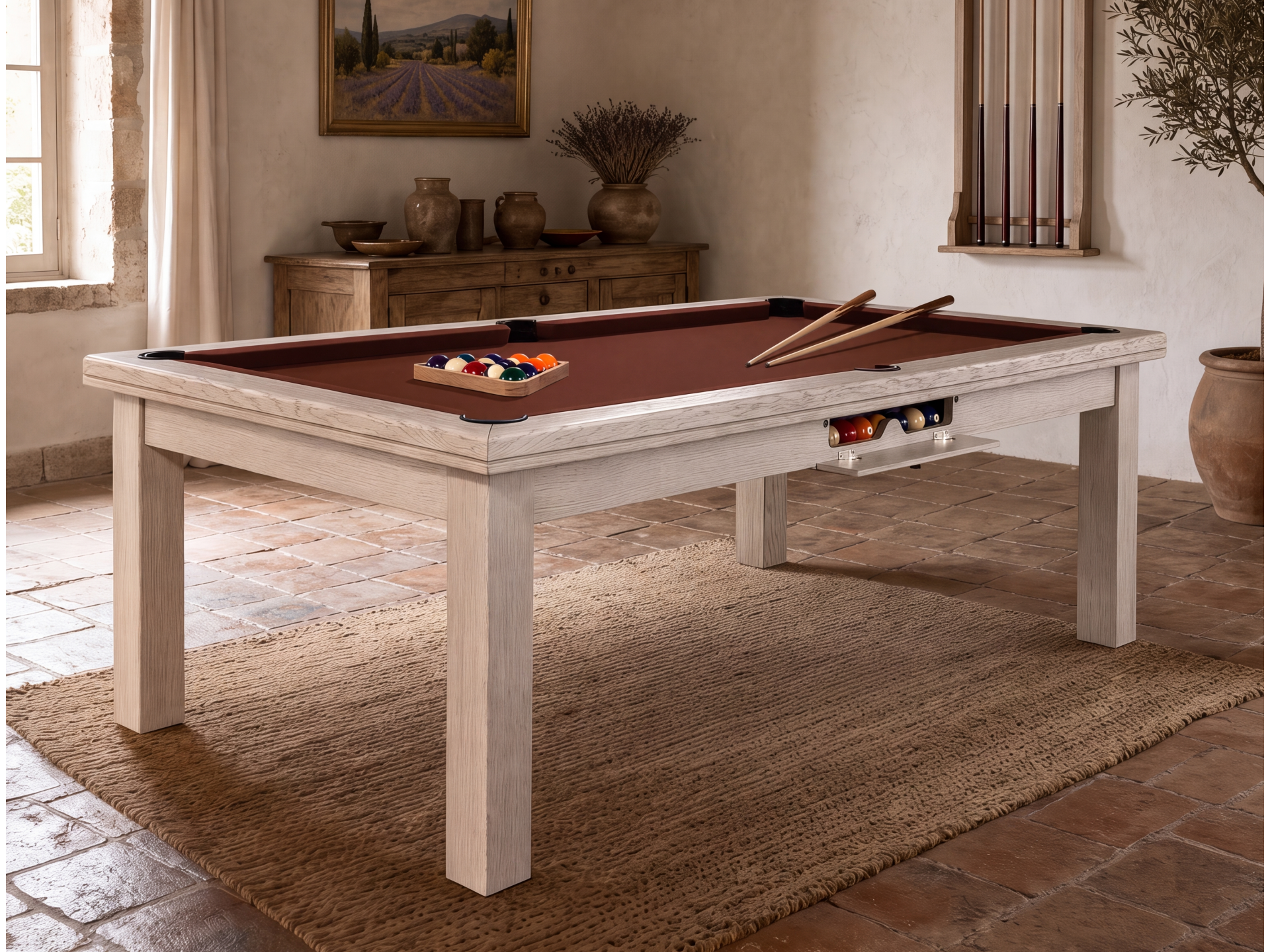 Table billard convertible : Billard Athènes | Billards de France