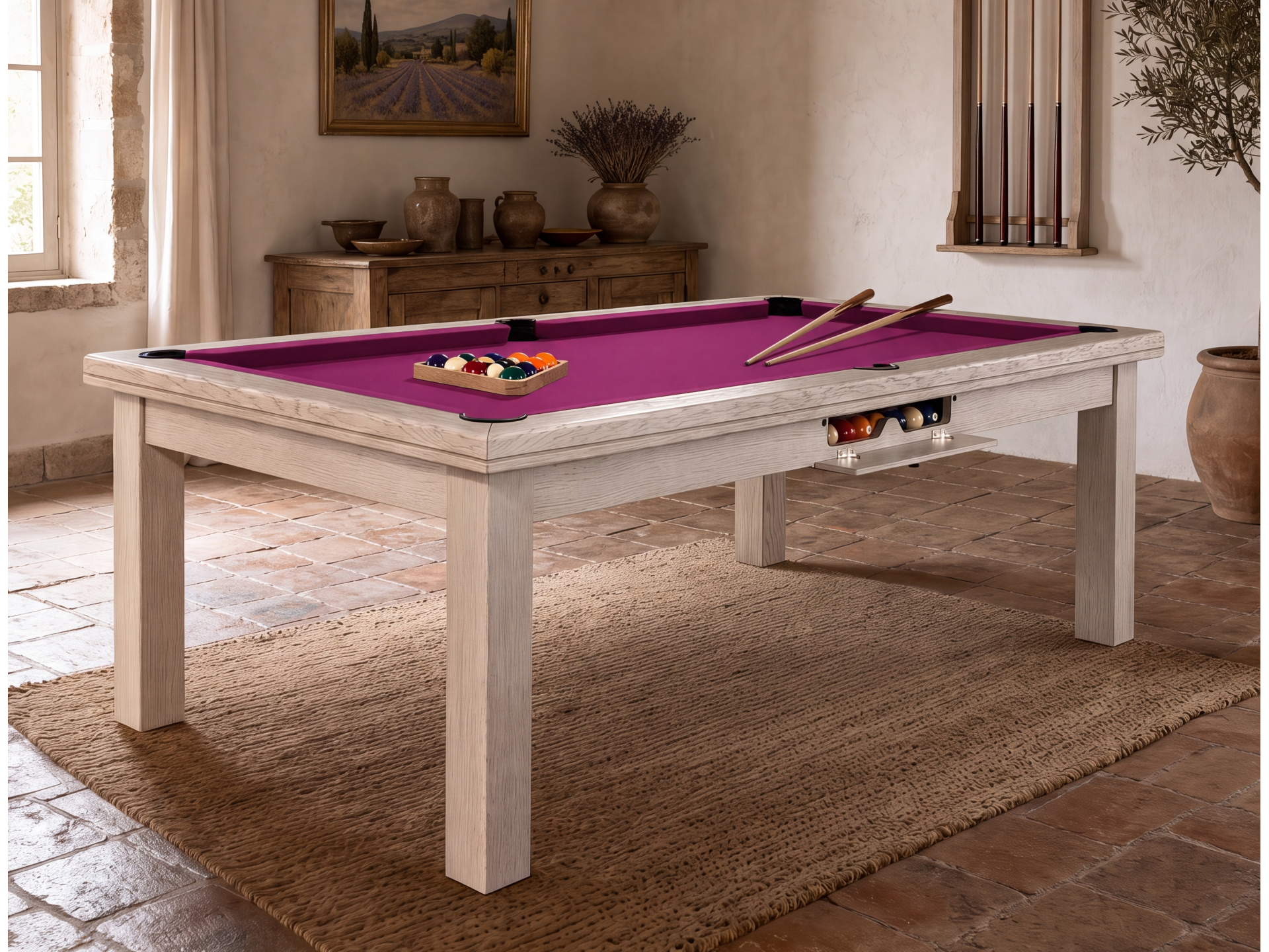 Table billard convertible : Billard Athènes | Billards de France