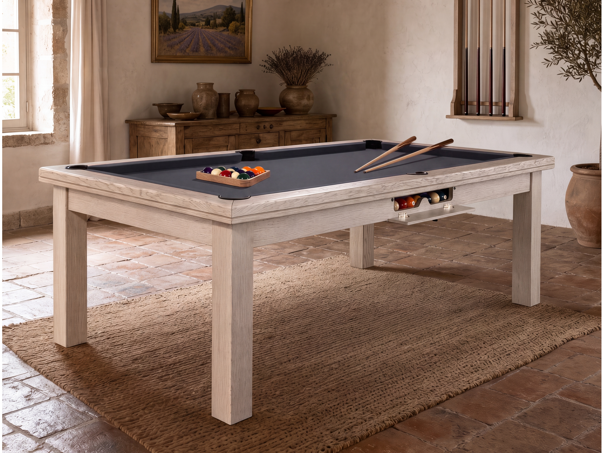 Table billard convertible : Billard Athènes | Billards de France