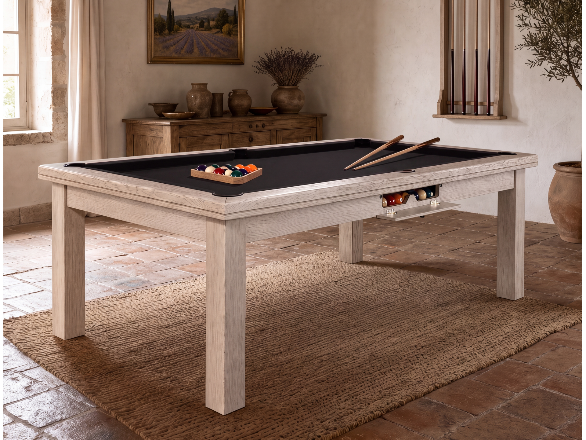 Table billard convertible : Billard Athènes | Billards de France