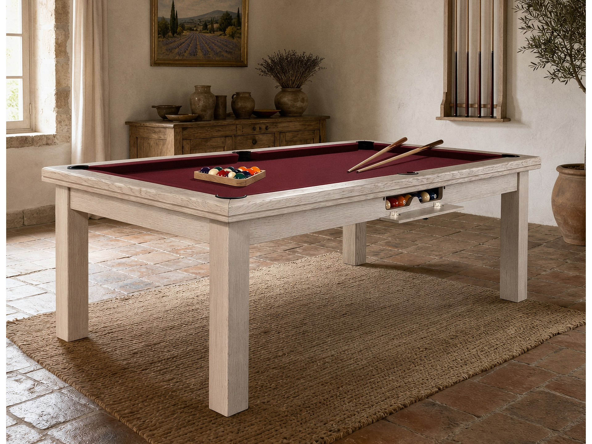 Table billard convertible : Billard Athènes | Billards de France