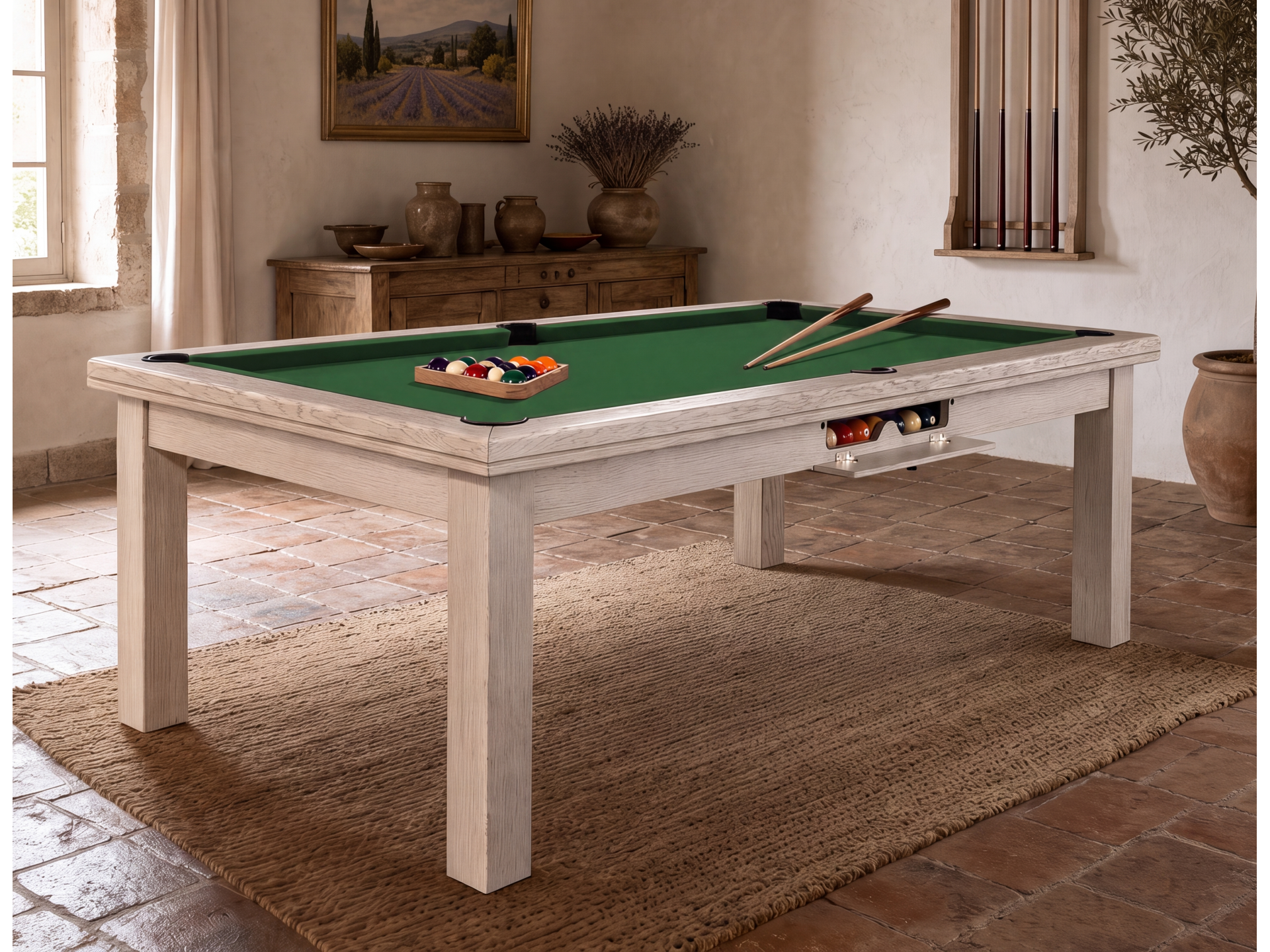 Table billard convertible : Billard Athènes | Billards de France