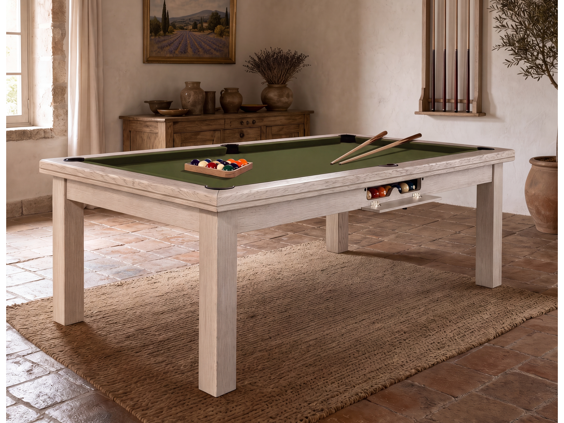 Table billard convertible : Billard Athènes | Billards de France