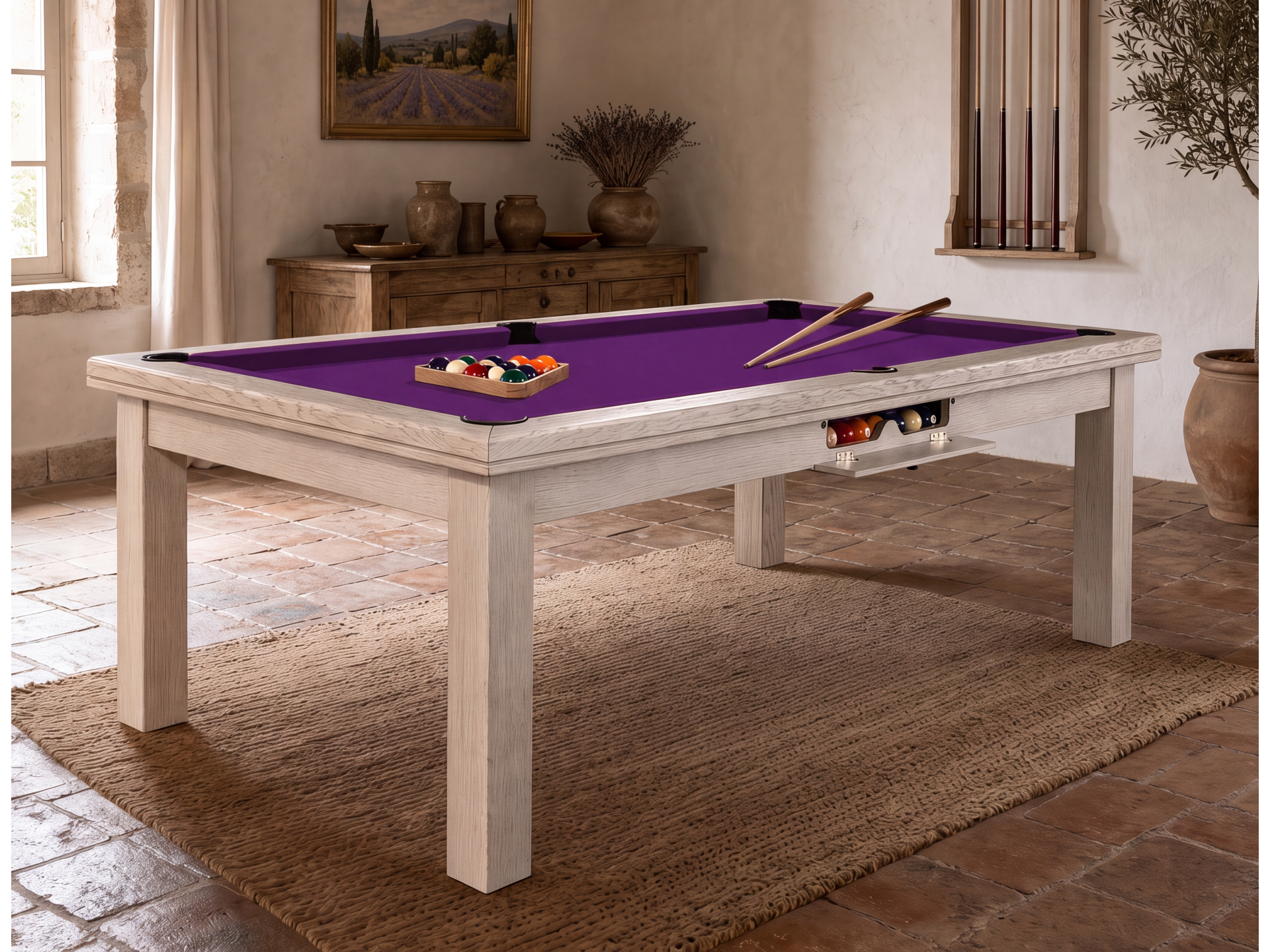 Table billard convertible : Billard Athènes | Billards de France