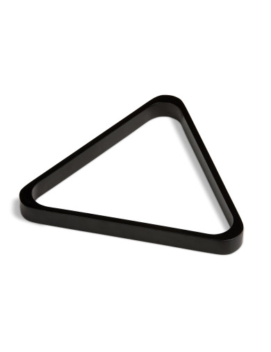 Triangle pour billes en Ø 57 mm bois noir us