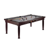 Billard américain convertible français et anglais : Rotterdam Wengé | Billards de France